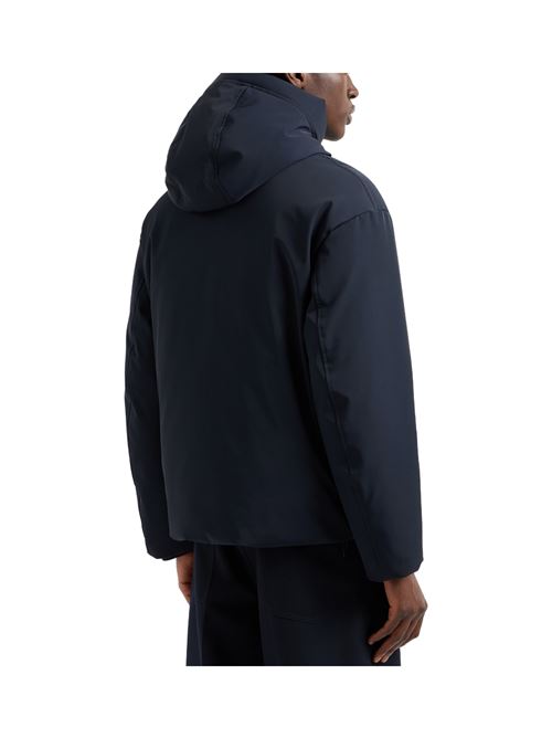 PIUMINO CON CAPPUCCIO WATER REPELLENT IN TWILL DI NYLON EMPORIO ARMANI EMPORIO ARMANI | 6D1BC11NTLZ920